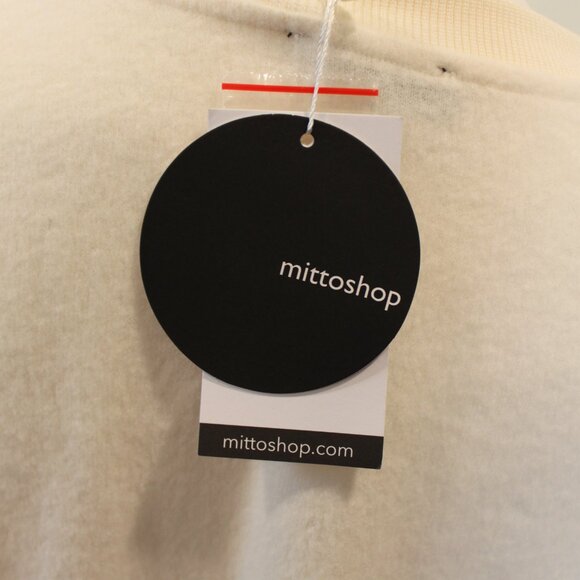 Mittoshop Long Sleeve Top NWT in Cream Size M/L - Picture 4 of 6